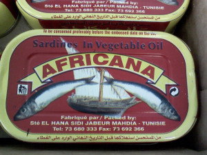 Tunisian canned sardine in vegetable oil 125 gr