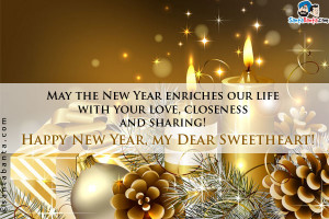 May the New Year enriches our life with your love, closeness and ...