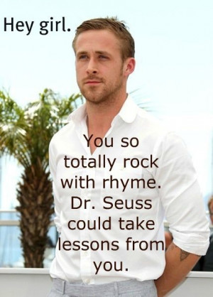 Ryan gosling, quotes, sayings, hey girl, pictures