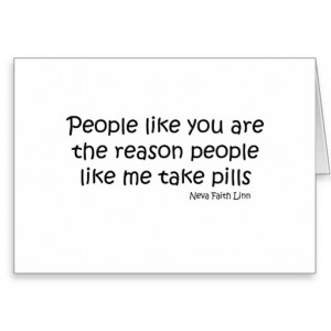 People Like You quote Greeting Card