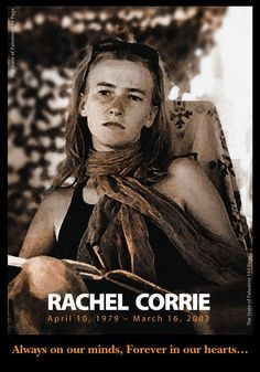 Rachel Corrie More