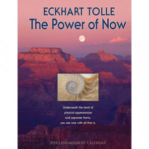 Home > Obsolete >The Power of Now 2013 Hardcover Engagement Calendar