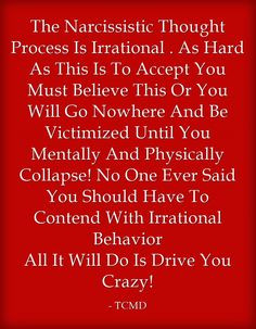 Irrational behavior is not intended to be understood.