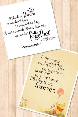 Love these quotes from Winnie the Pooh! :)