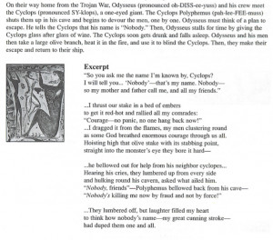 Odysseus and the Cyclops