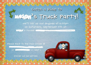 Dessert Party Invitation Wording. Trunk Party Invitations Templates ...