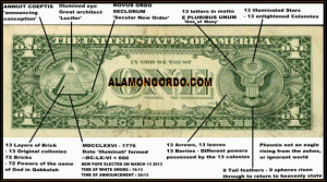 Money is 666 and Money is the mark of the beast - www.alamongordo.com