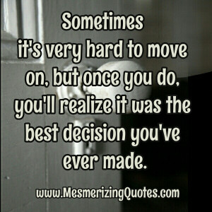 The first step is always the hardest.