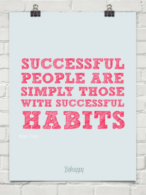 Habits Quote