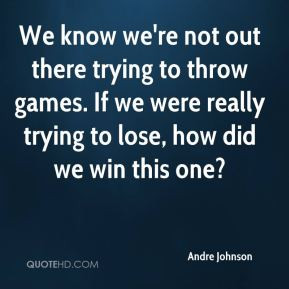 Andre Johnson Quotes