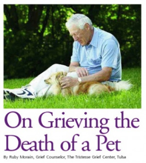 Coping With The Loss Your Pet