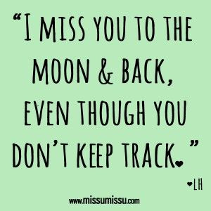 When you miss someone so much, you just want to tell them this # ...