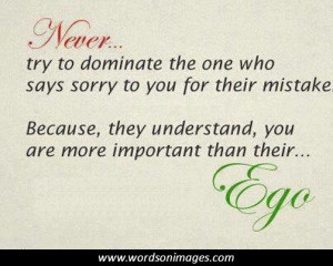 Egoistic quotes