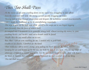 This Too Shall Pass.