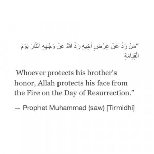 Defend Your Brother’s & Sister’s ~