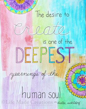 Create Art Quotes Art journaled quotes