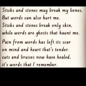 Truth. Mental abuse is so so much worse than the physical.