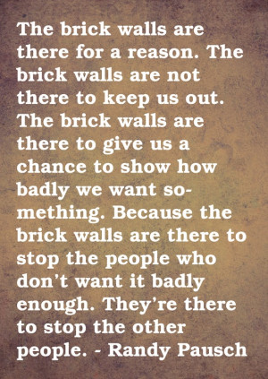 Quote from Randy Pausch