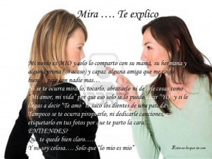 Es Mio, Novia Psyco, Beauty, Quotes Spanish, Wajajajaa Novia, Spanish ...