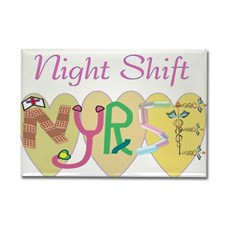 Night Nurse Fridge Magnets