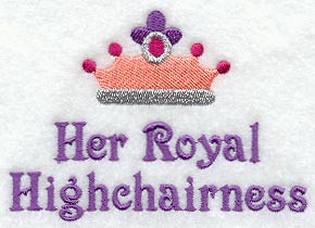 Her Royal Highchariness