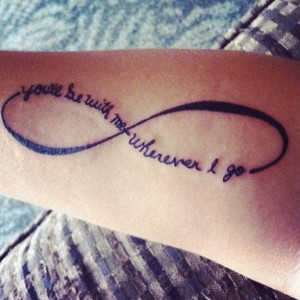 infinity | memorial tattoos