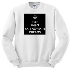 EvaDane - Quotes - Keep calm and follow your dreams. Black and White ...