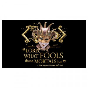 Shakespeare Fools Quote Wall Art