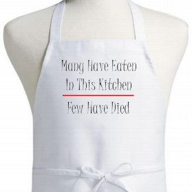 Many Have Eaten In This Kitchen Apron