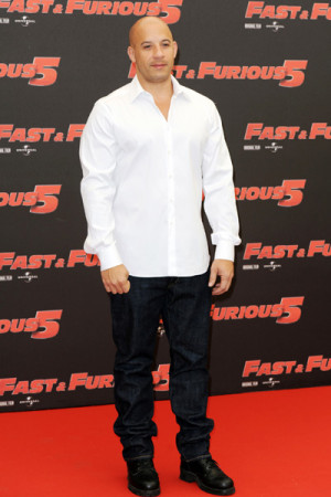 Vin Diesel is out promoting his new movie, Fast and Furious 5: Rio ...