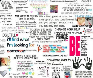 Cute quote collage willpower