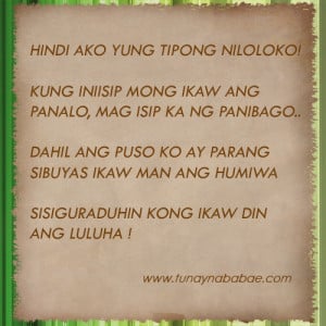 Banat Quotes Tagalog