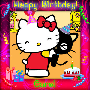 Hello Kitty Happy Birthday