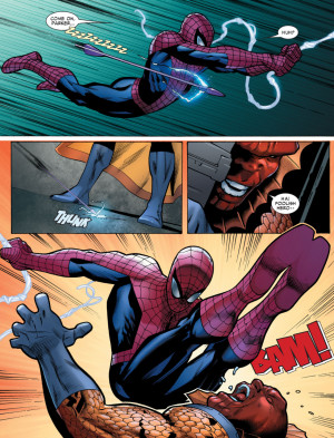 parker Clint Barton Hawkeye spider-man pp avenging spider-man comic ...