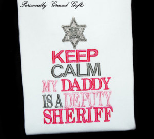 Police Themed Custom Embroidered Shirts and Bodysuits for Kids and ...