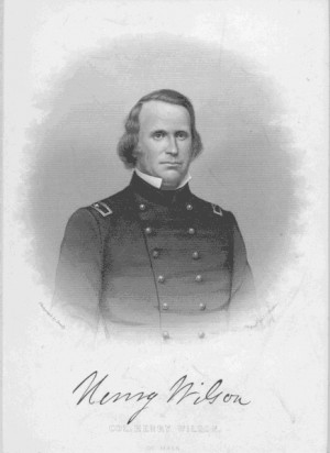 Henry Wilson was elected Vice President of the U.S. on President ...