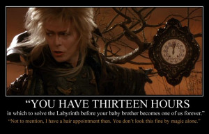 Jareth's Busy Schedule by MonacoMac