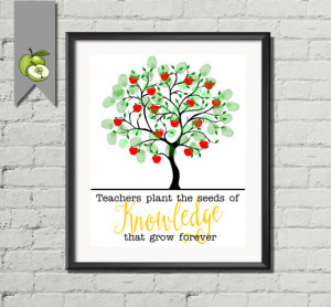 ... apple tree Fingerprint Tree Personalised - Tree printable family
