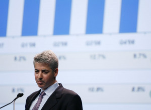 Bill Ackman of Pershing Square Capital Management speaks during the ...