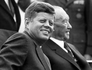 JFK & Konrad Adenauer