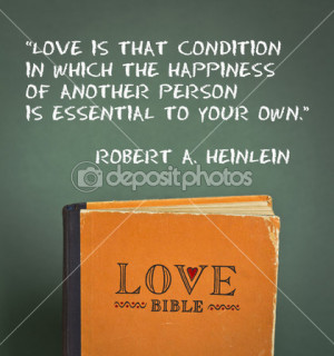 ... with love commandments, metaphors and quotes — Stock Image #23852751