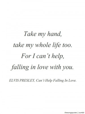 Elvis Presley, Can’t Help Falling In Love. (Part 3)LISTEN TO AUDIO ...