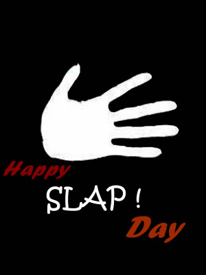 Happy Slap Day 2014 Wishes Messages and Quotes Wallpapers 15th Feb