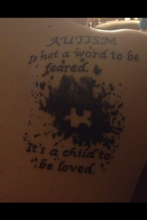 Update Autism Do you have an autism related tattoo? Would you share ...