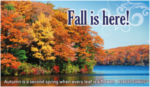 Fall is Here - Ecard