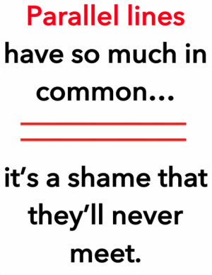 Valentine's Day with Parallel Lines