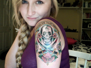 fuckyeahtattoos the quote bring me that horizon is from pirates of the ...