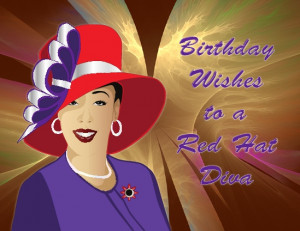 CRHE-Birthday Wishes to a Red Hat Diva - Click To Enlarge