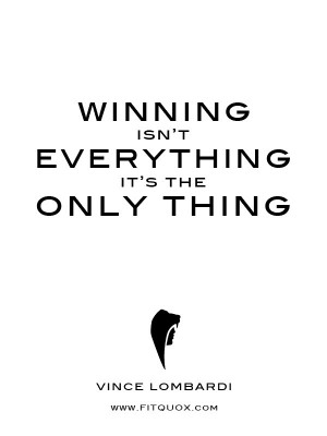 Winning quotes, best, motivational, sayings, only thing