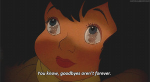 dashingfoxx:“Goodbyes aren’t forever..”